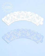 xo, Fetti close-up of cardstock texture and crisp print for photo-ready look