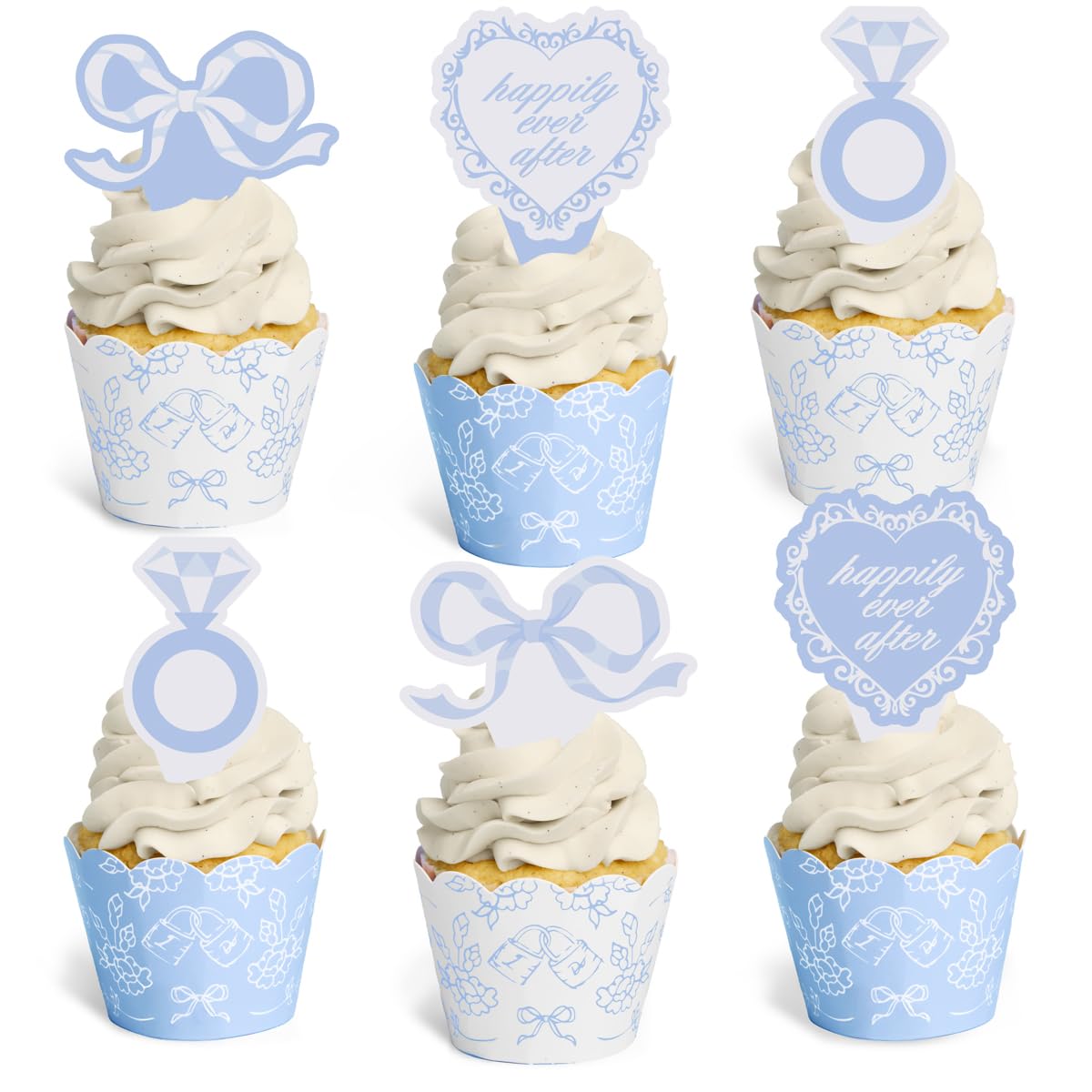 xo, Fetti front packaging showing 24-piece blue topper set for easy styling