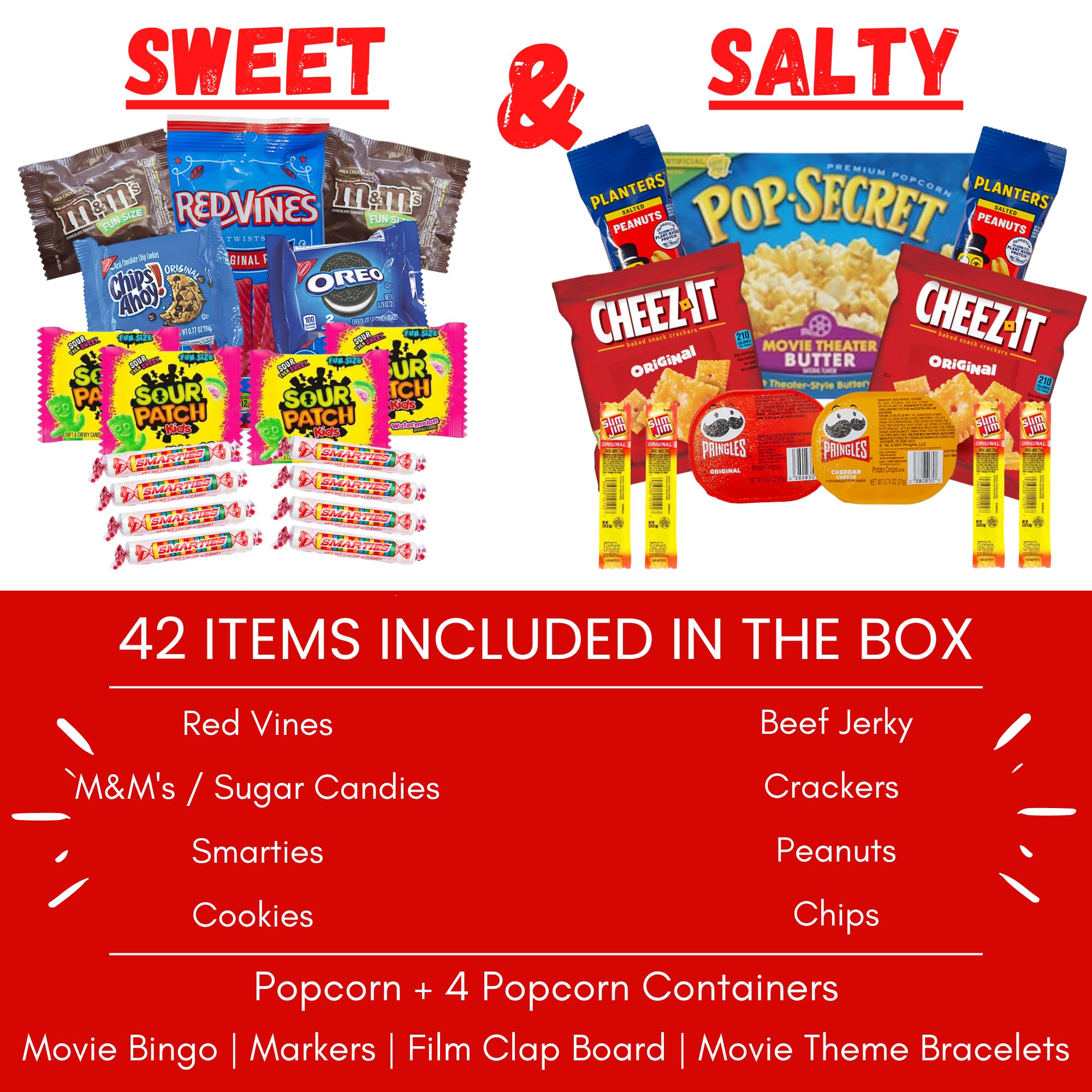 XOXO Parents close-up of food-safe popcorn containers for tidy serving