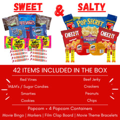 XOXO Parents close-up of food-safe popcorn containers for tidy serving