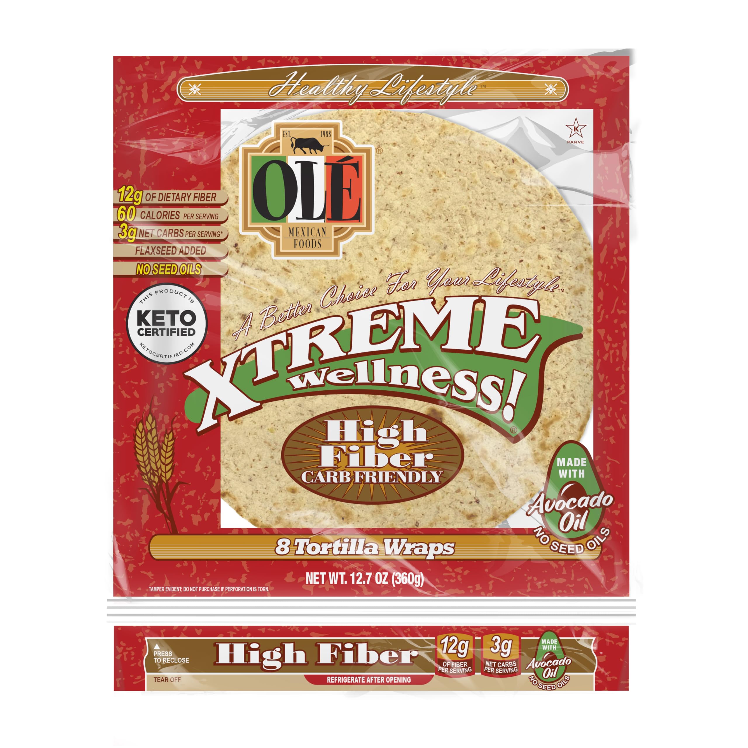 Xtreme Wellness front packaging showing product and benefits