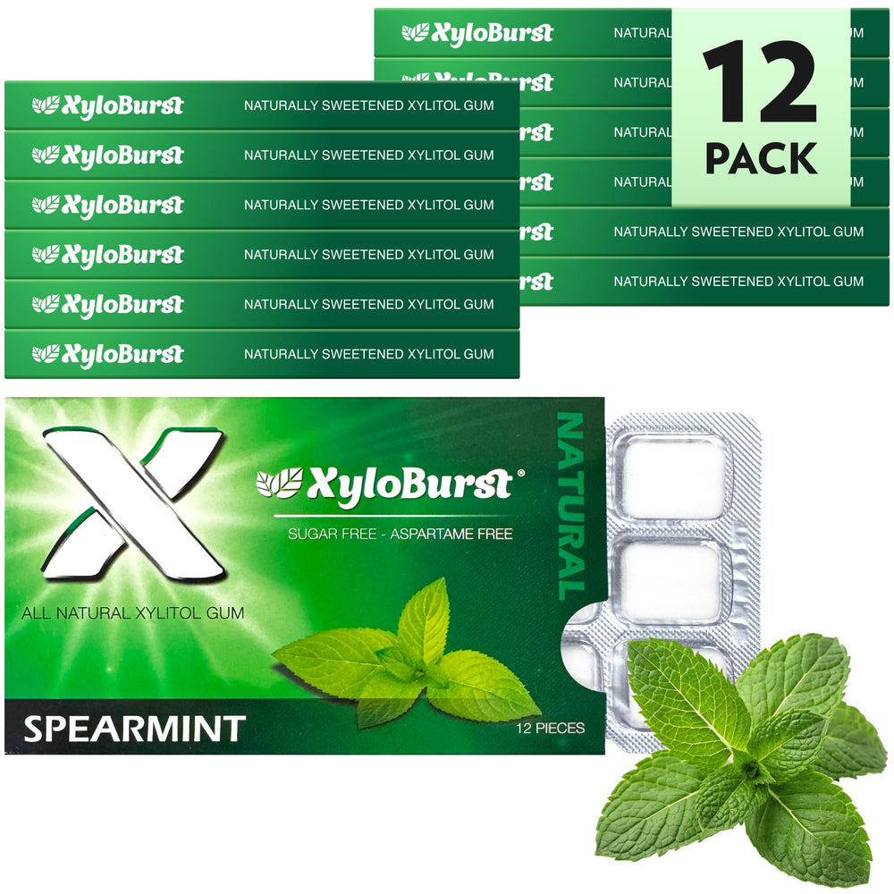 Xyloburst close-up of sealed blister pack for freshness on-the-go