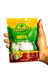 YaadStyle Busta candy in a bowl being shared, ideal for gifting and snacking