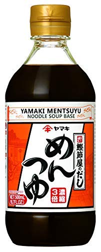 Yamaki bottle front packaging showing authentic noodle base benefit