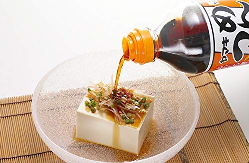 Yamaki concentrate poured into spoon demonstrating rich texture benefit