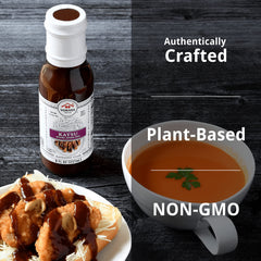 Yamasa sauce pouring into dish showing smooth texture and versatility