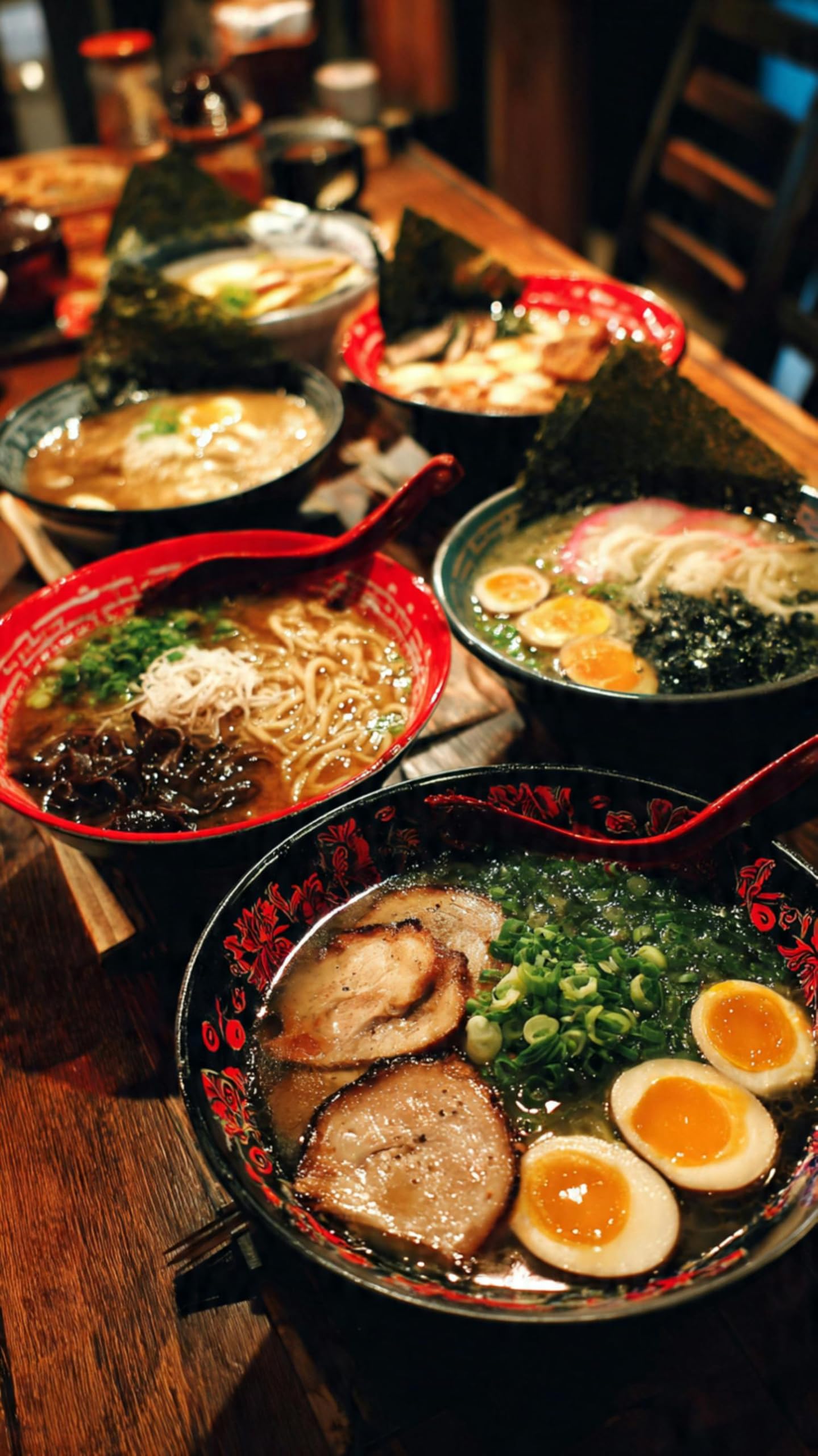 Home cook preparing ramen with Yamasa concentrate for fast authentic meals