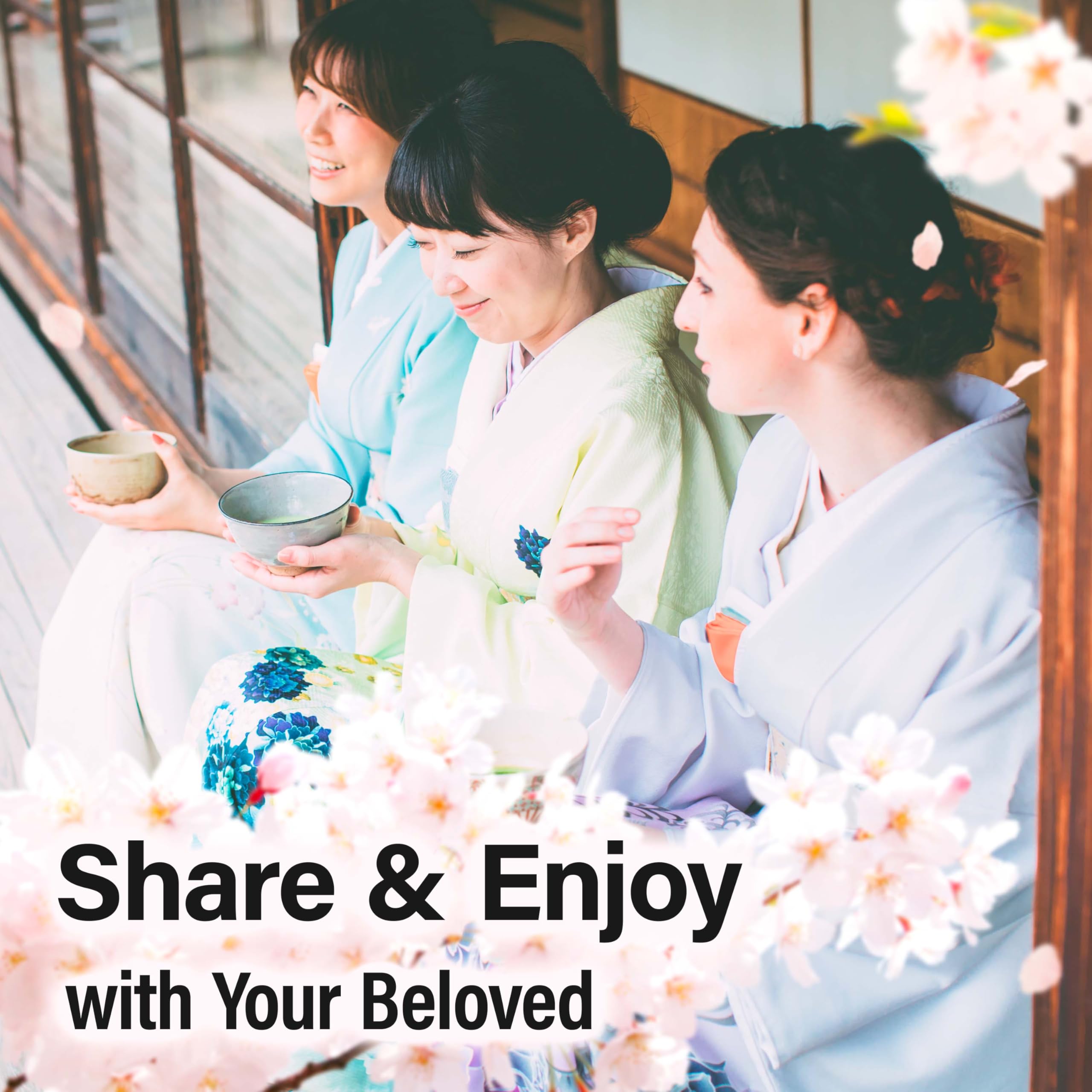 YAMASAN KYOTO UJI held in hand to show size and portability benefit