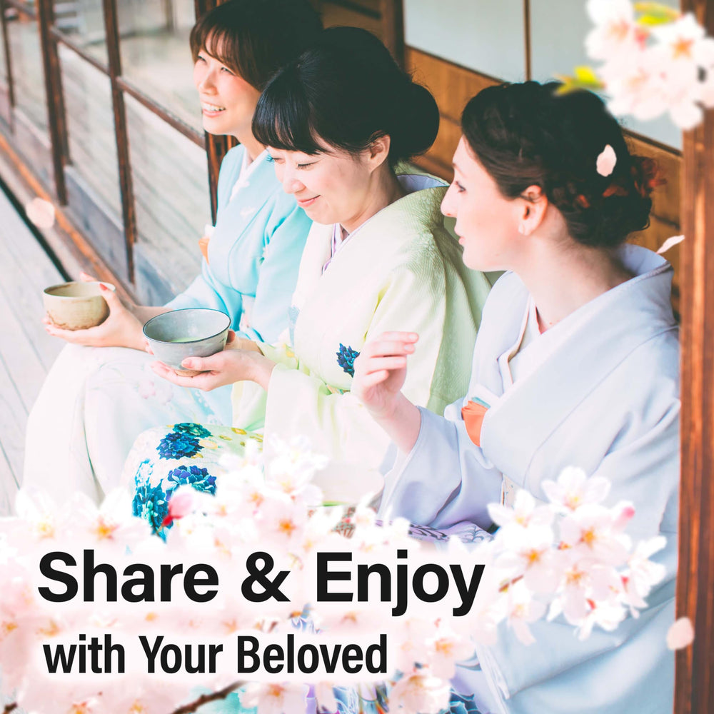 YAMASAN KYOTO UJI held in hand to show size and portability benefit