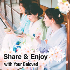 YAMASAN KYOTO UJI held in hand to show size and portability benefit