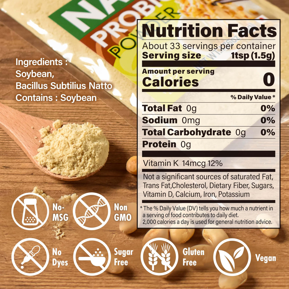 YAMASAN KYOTO UJI label and ingredient list detail highlighting Non-GMO soybeans and freeze-drying