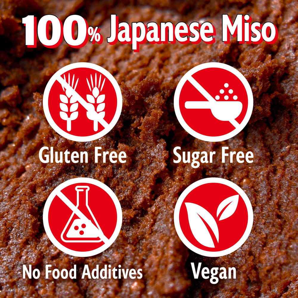 YAMASAN KYOTO UJI stirred into steaming miso broth, enhances savory soup flavor