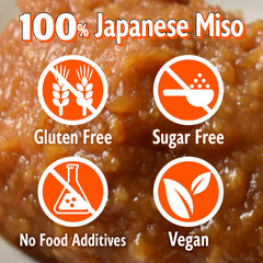 YAMASAN KYOTO UJI reconstituted miso soup in bowl, fast comforting soup