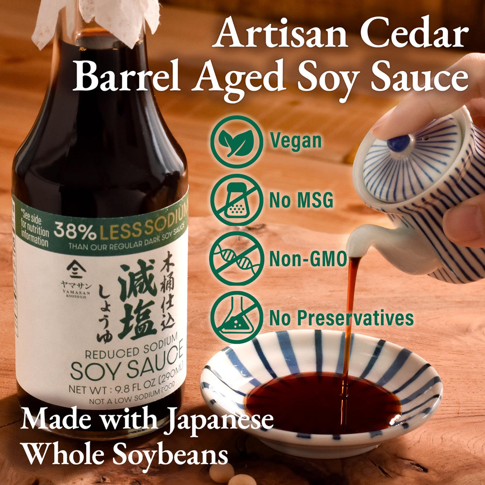 YAMASAN KYOTO UJI moromi pressing detail highlighting careful extraction benefits