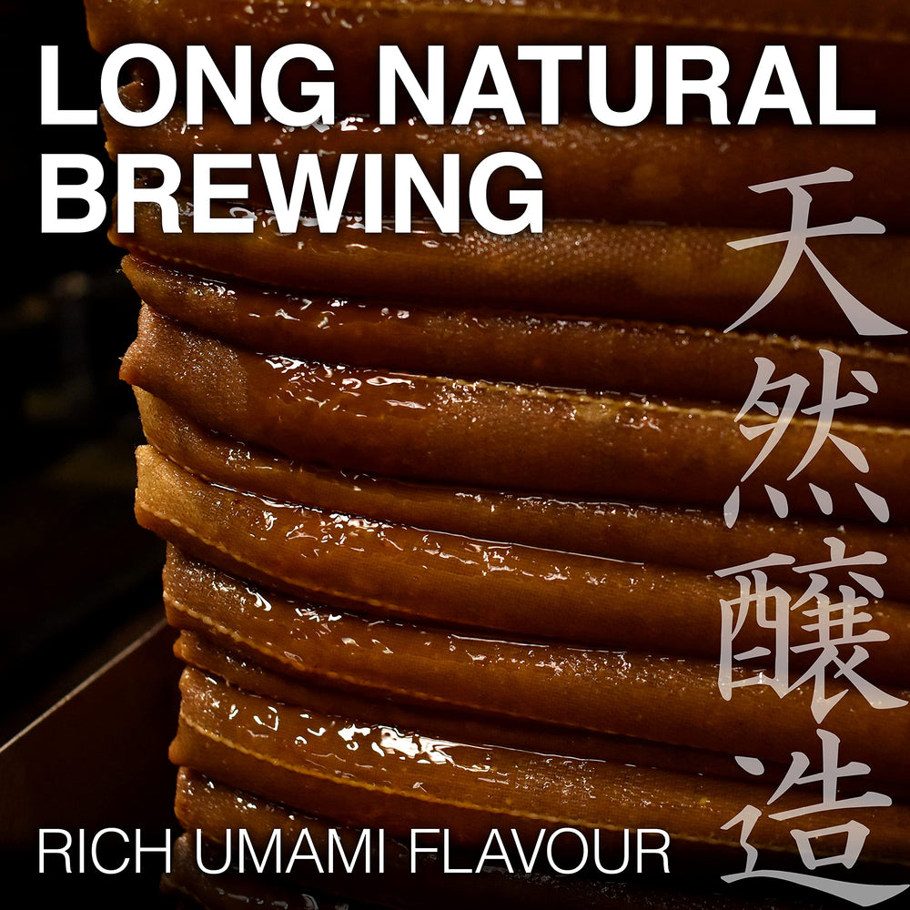 YAMASAN KYOTO UJI dark soy pouring stream highlighting silky texture benefit