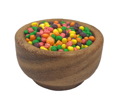 YANKEETRADERS close-up view of irregular pebble candies highlighting texture and bright colors for baking garnish