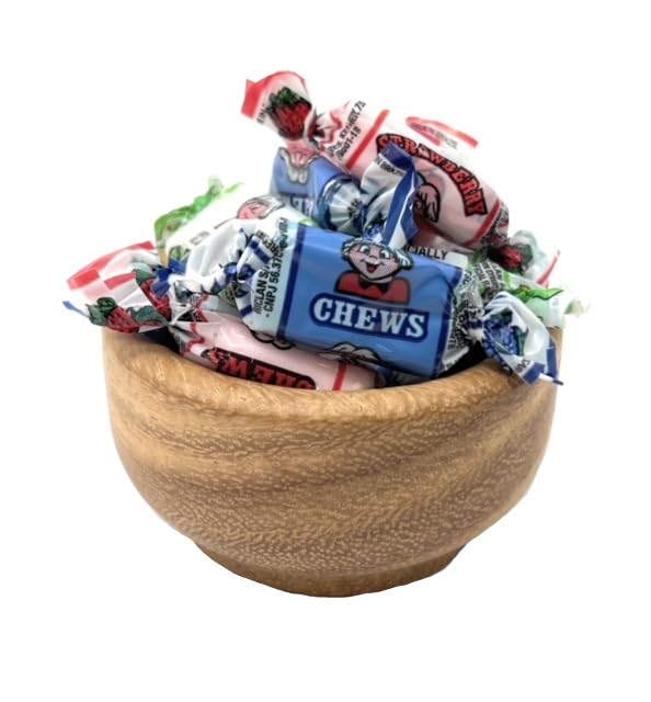 YANKEETRADERS close-up of chewy candy texture and individual wrappers for freshness