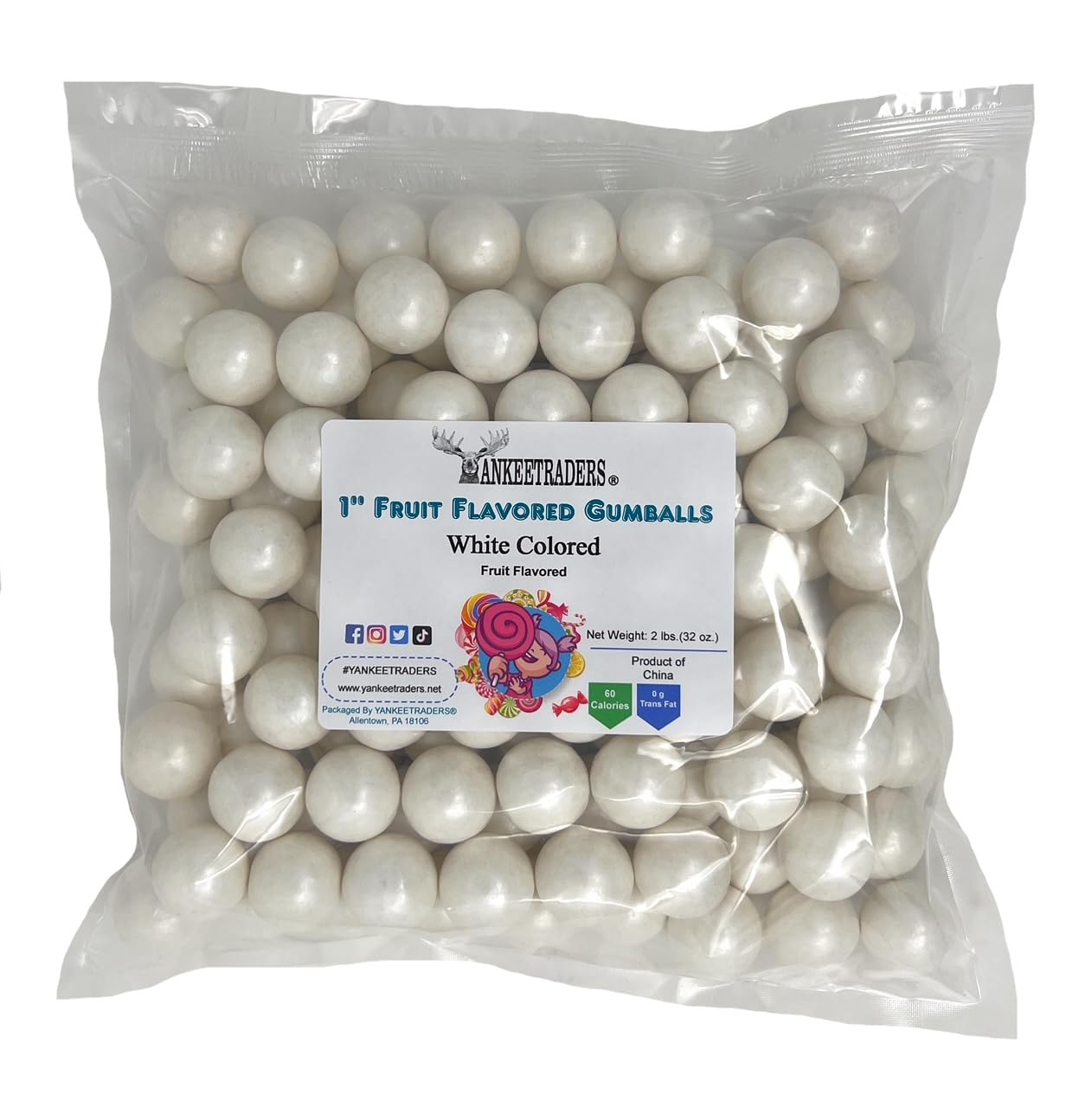 YANKEETRADERS front packaging showing 2-pound bag and brand for easy buying
