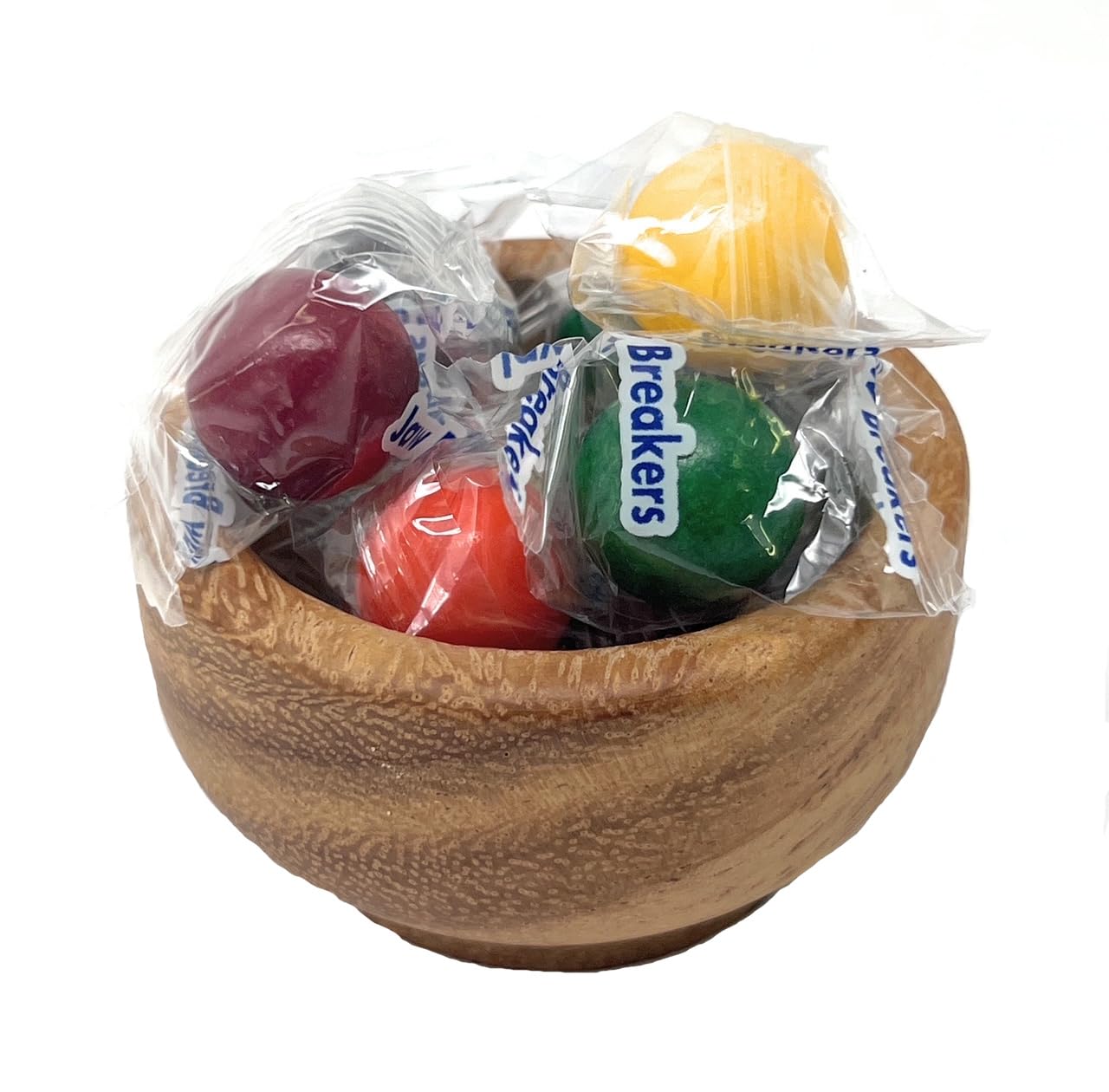 YANKEETRADERS jaw breakers in a party bowl with wrapped pieces for easy gifting