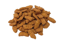 YANKEETRADERS close-up of sesame stick texture highlighting crispness and spice coating