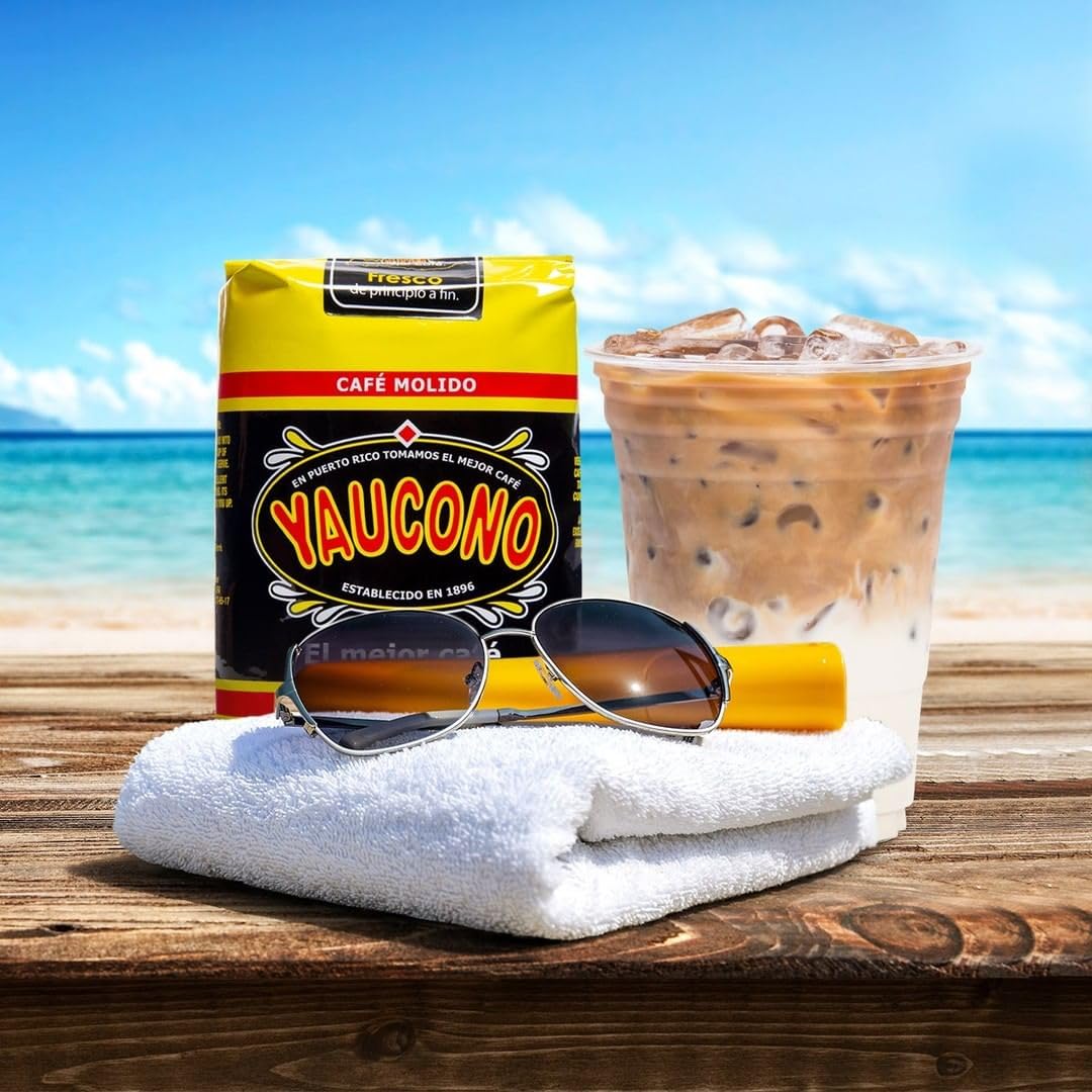 Yaucono bag back with bilingual brewing instructions for convenience