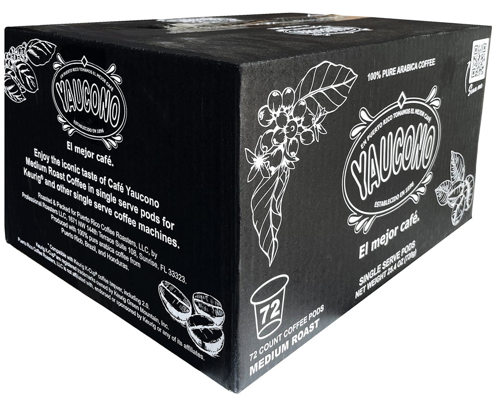 Yaucono coffee pouring into a cup illustrating smooth medium roast taste