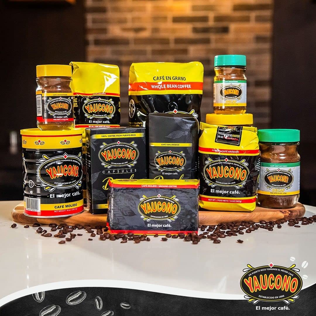 Yaucono espresso shot poured from dark roast showing intense, balanced crema