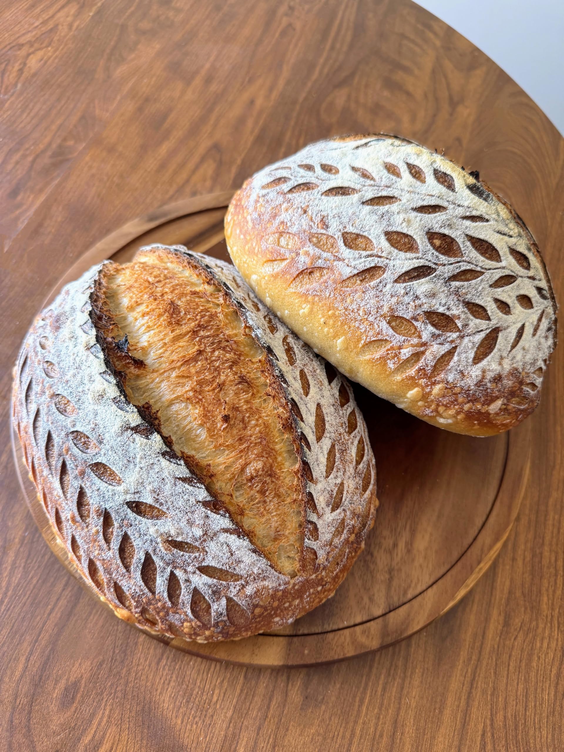 Yeast Coast Sourdough packet beside scale and jar illustrating portion size
