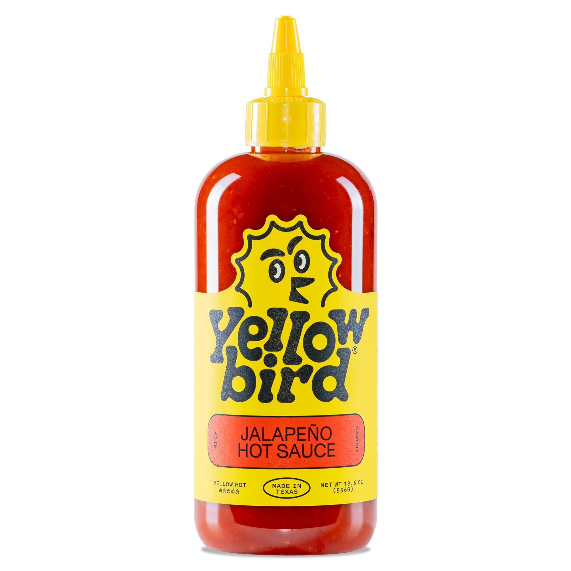 Yellowbird bottle front view showing label and ready-to-serve flavor