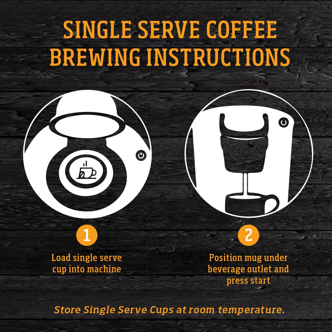 Y Yellowstone lifestyle scene in kitchen showing pods ready to brew for effortless mornings