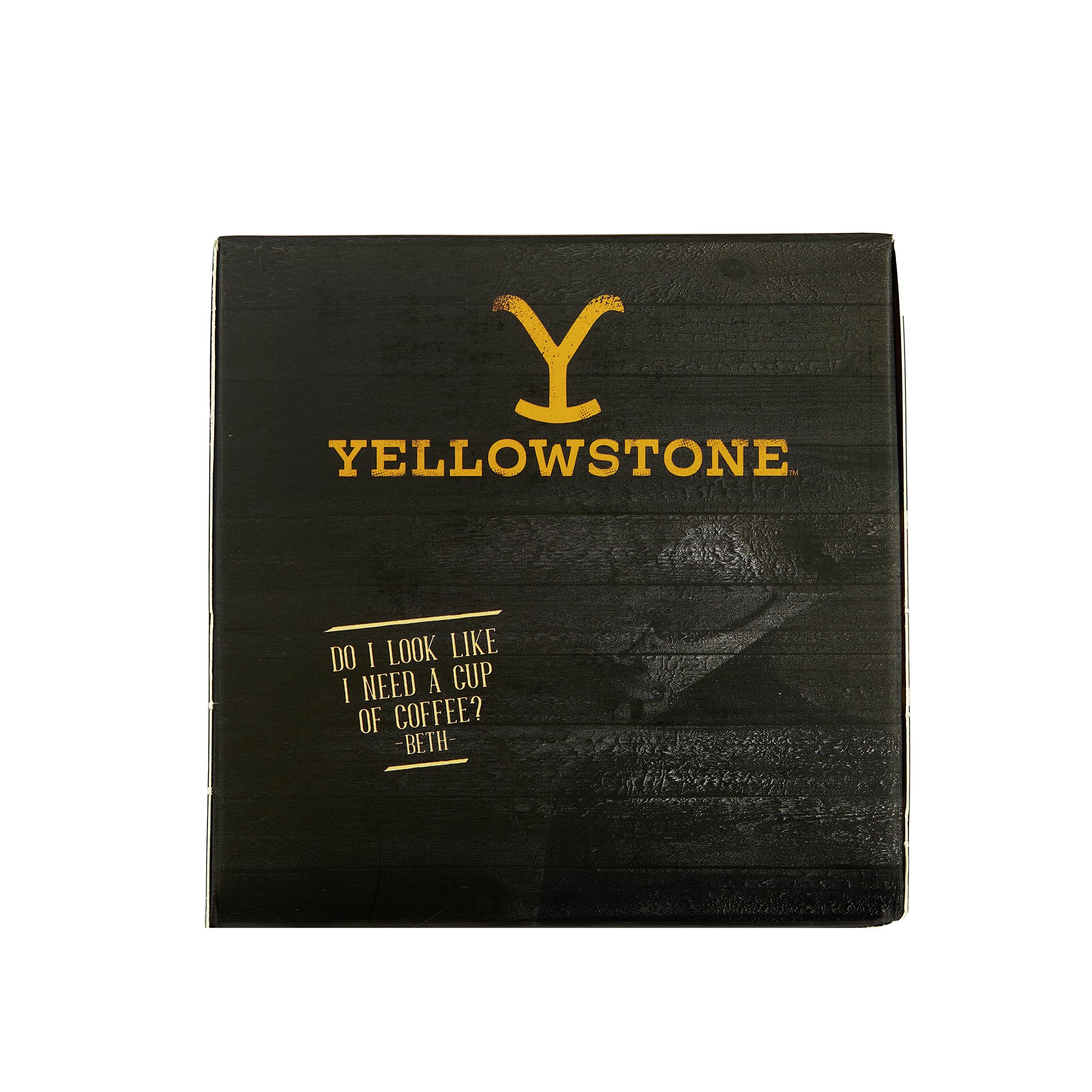 Yellowstone single recyclable cup close-up illustrating pod design and easy brewing