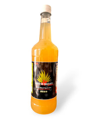 Yerbero front bottle showing Jalisco maguey juice and natural purity benefit