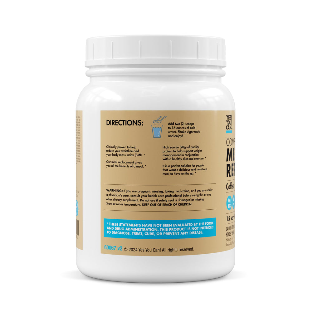 Yes You Can! coffee shake in gym bag for post-workout protein convenience