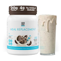 Yes You Can! front packaging showing Cookies & Cream flavor and benefits