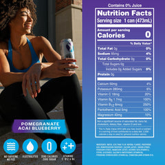 Yesly close-up label view showing ingredients and vitamin callouts