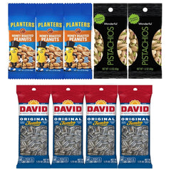 YESY sunflower seeds pack focus showing compact portion and energy