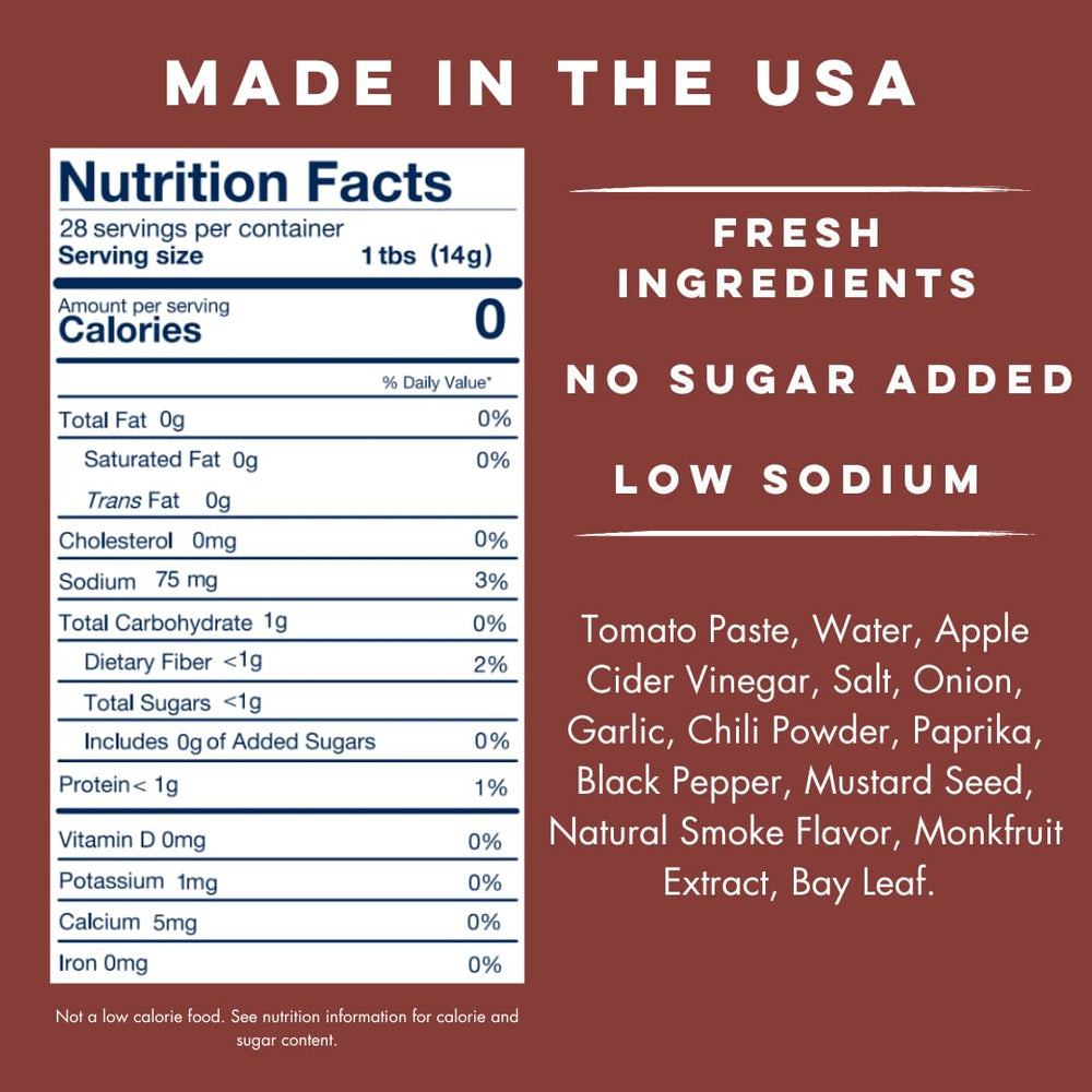 Yo Mama’s Foods bottle label detail showing non-GMO and no added sugar statements