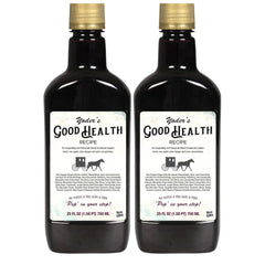 Yoder Naturals front packaging showing two 25 oz bottles and product branding benefit convenience