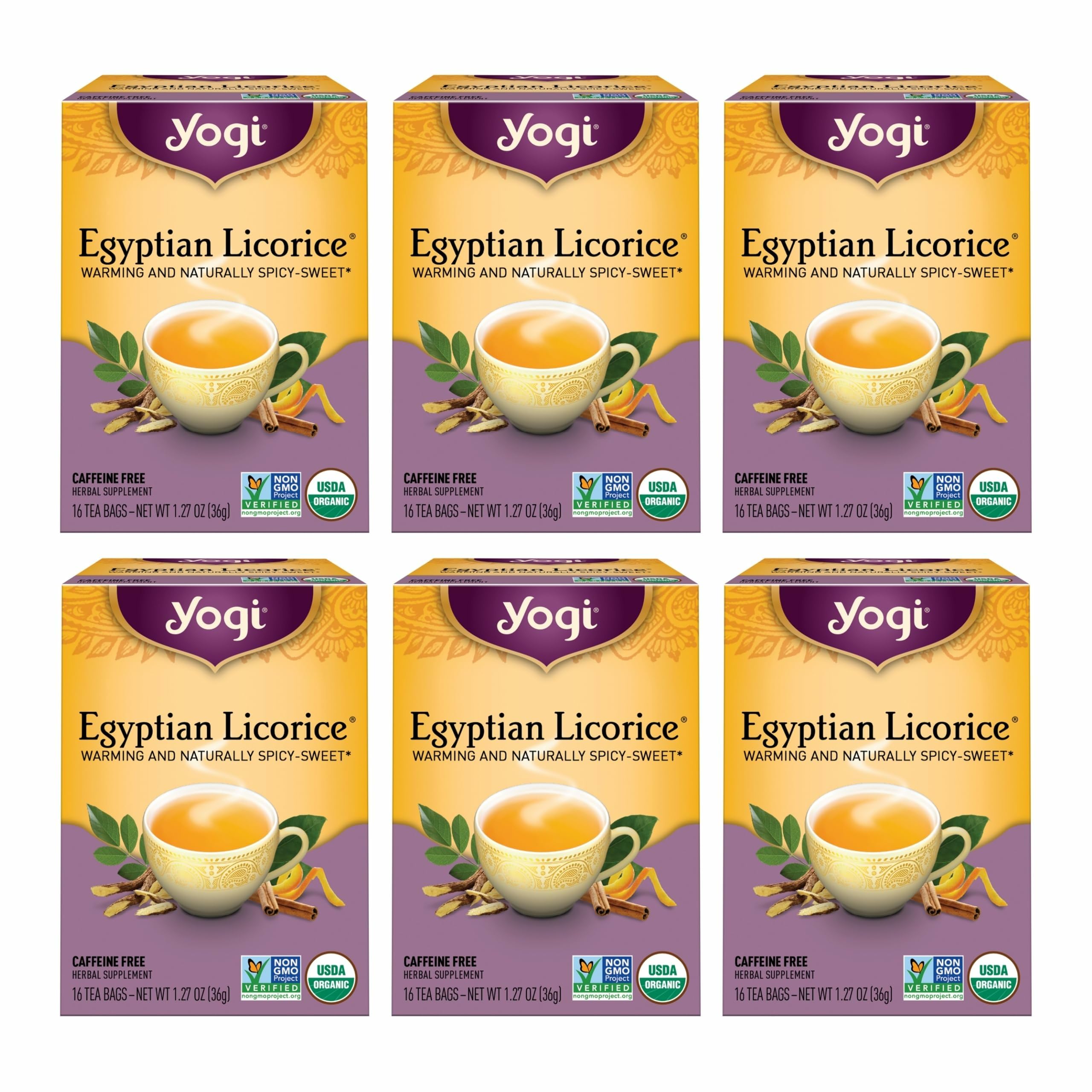 Yogi front packaging showing box and branding for easy recognition