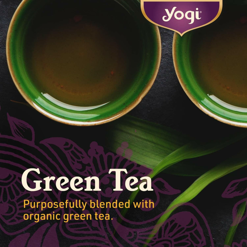 Yogi product label focusing on USDA Organic and non-GMO certifications