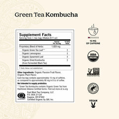 Close-up of Yogi tea bag texture and string highlighting convenient single-serve use