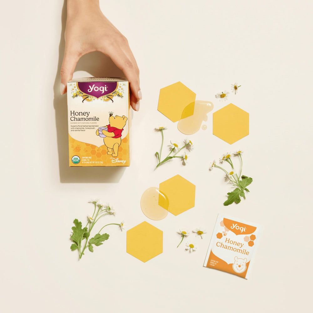 Yogi box held in hand to show pack size and portion convenience