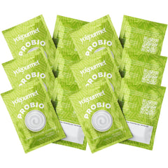 Yogourmet front packaging showing 12 sachets and bulk savings benefit