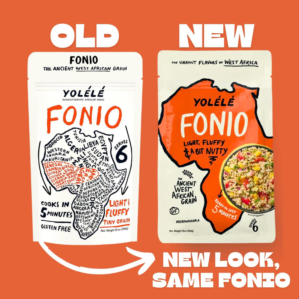 Yolélé prepared fonio bowl with herbs demonstrating versatility and healthy meal benefit