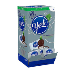 York Peppermint Disk front packaging showing 175-count for convenient bulk supply