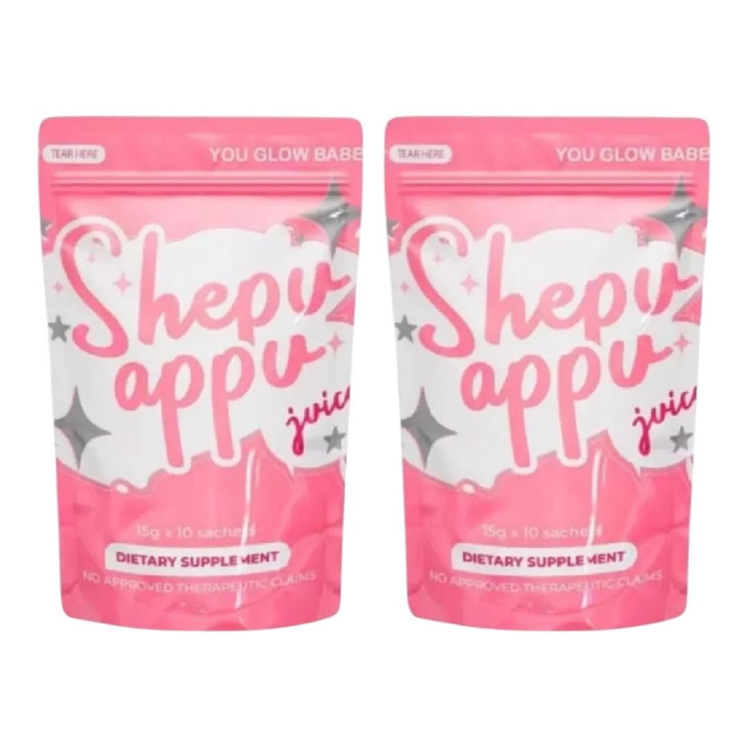 You Glow Babe front packaging showing 20 sachets and product branding benefit convenience