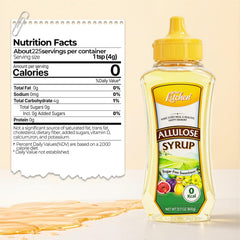 Your Kitchen syrup pouring close-up demonstrating smooth flow and easy dosing benefit