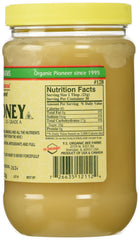 YS Royal Jelly close-up of raw honey texture and crystals, illustrating natural quality