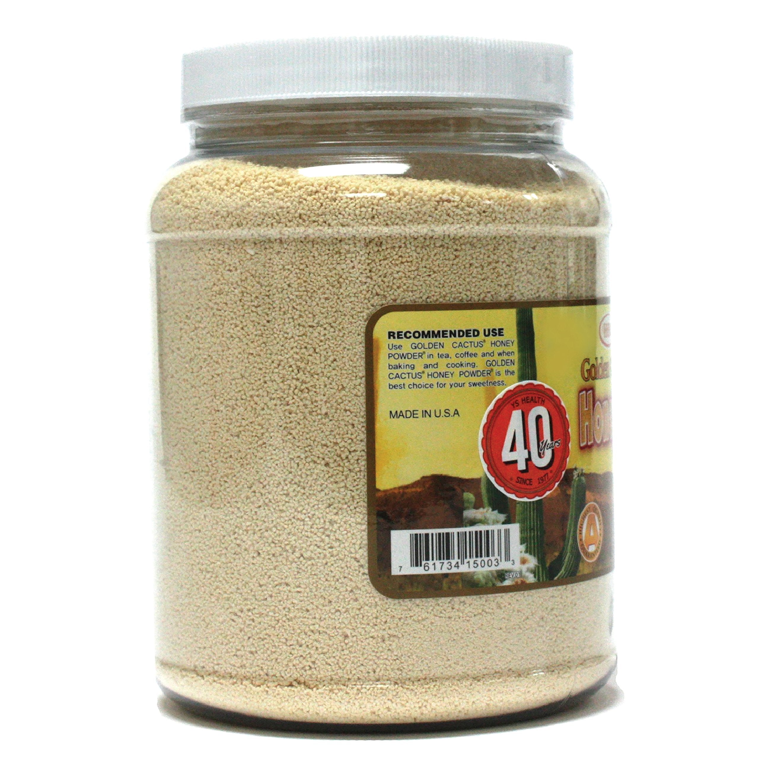 yshealth HiBee powder stirred into a mug of tea, shows quick dissolve and honey flavor