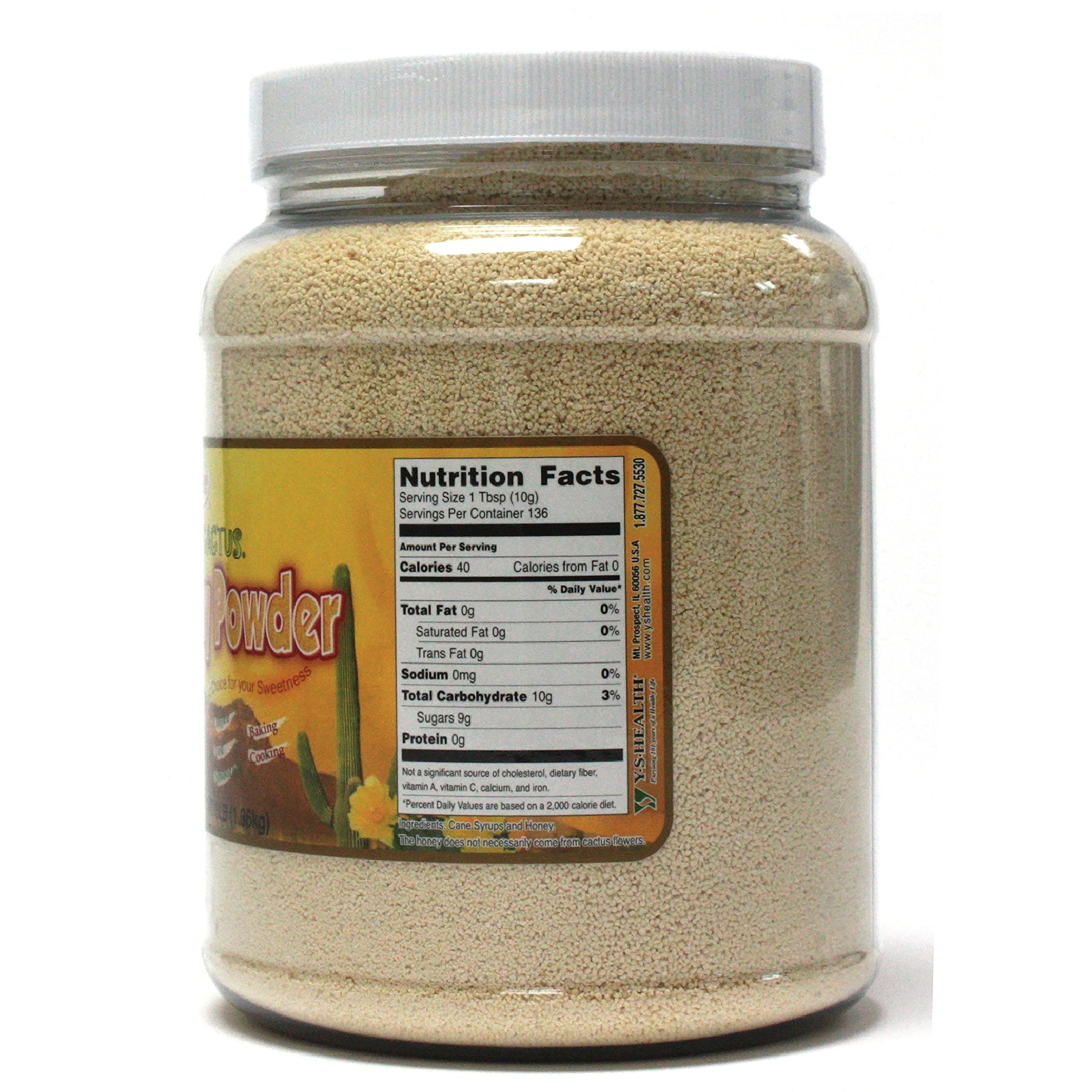 yshealth HiBee close-up of fine honey powder texture, highlights easy mixing benefit